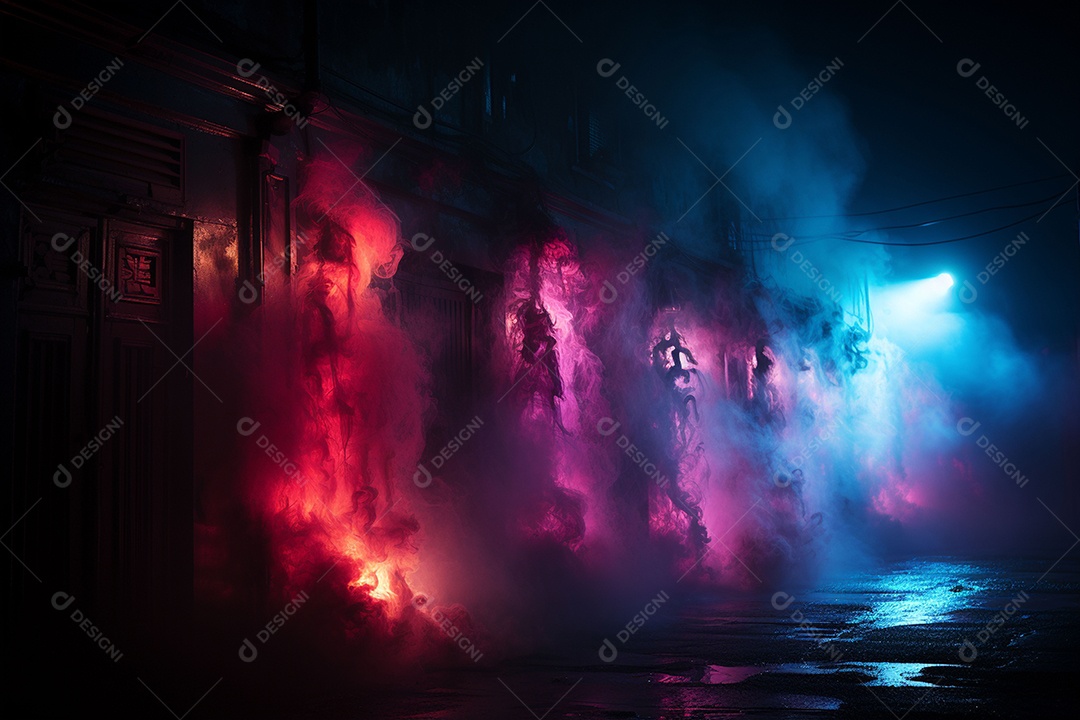 Luzes românticas com tema de celebração