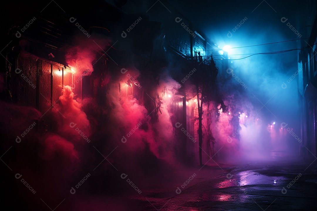 Luzes românticas com tema de celebração