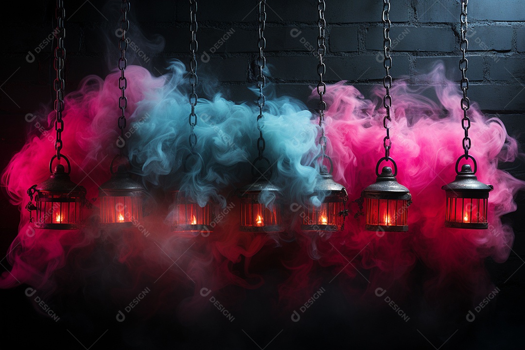 Luzes românticas com tema de celebração