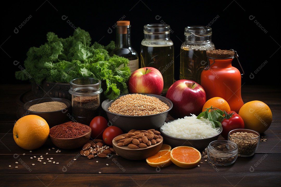 Uma celebração de ingredientes frescos
