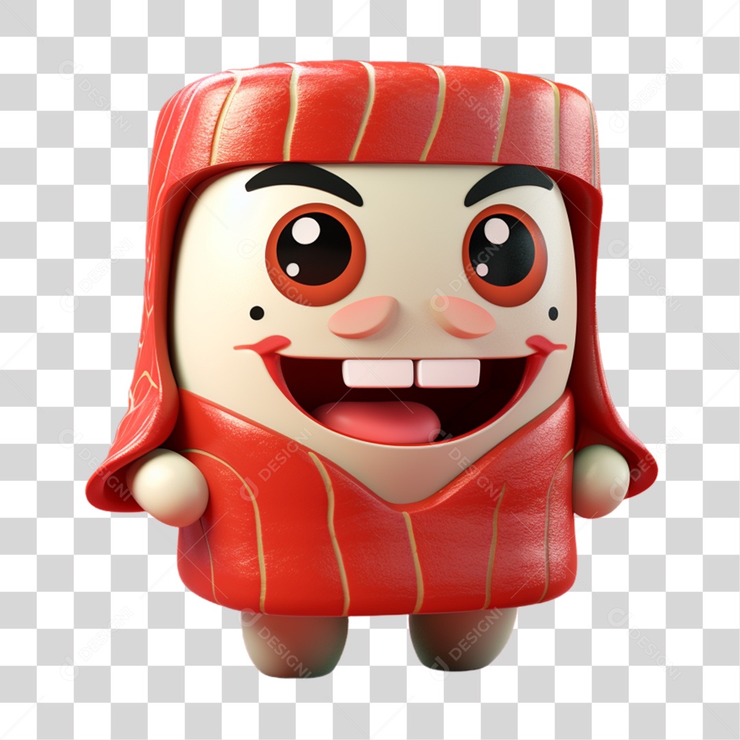 Mascotes 3D Para Composição PNG Transparente