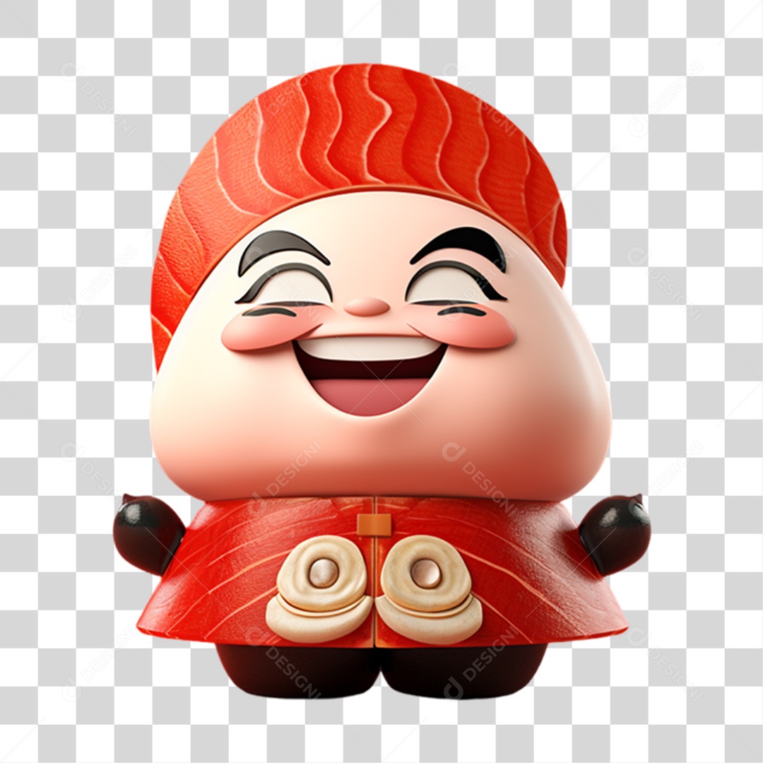 Mascotes 3D Para Composição PNG Transparente