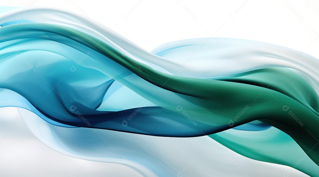 Fundo ondulado em 3D