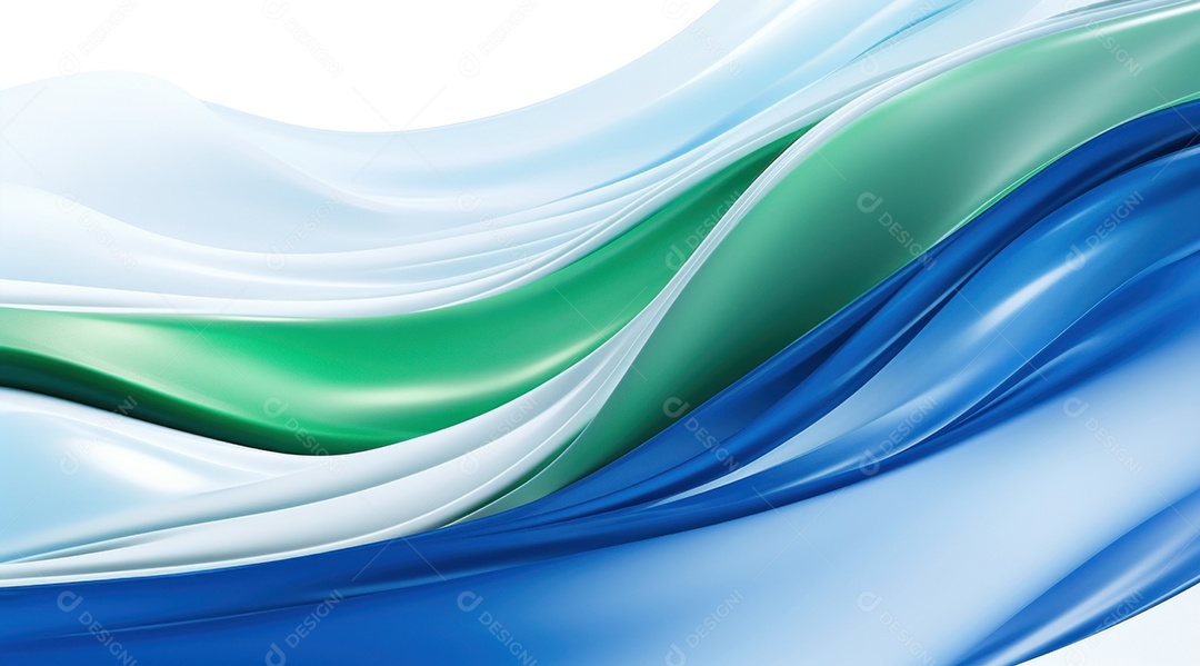 Fundo ondulado em 3D