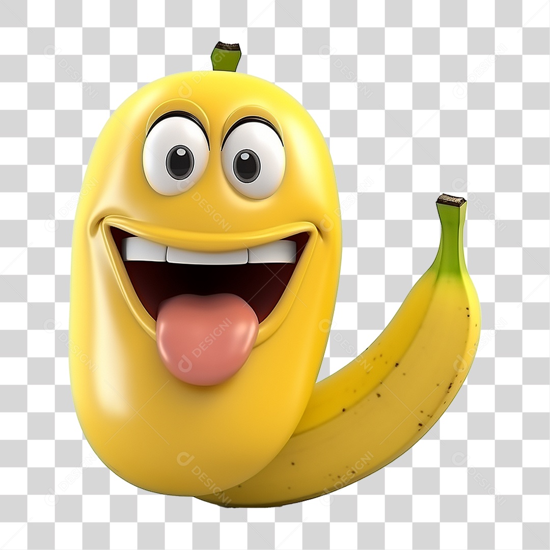 Banana Fruta PNG Transparente
