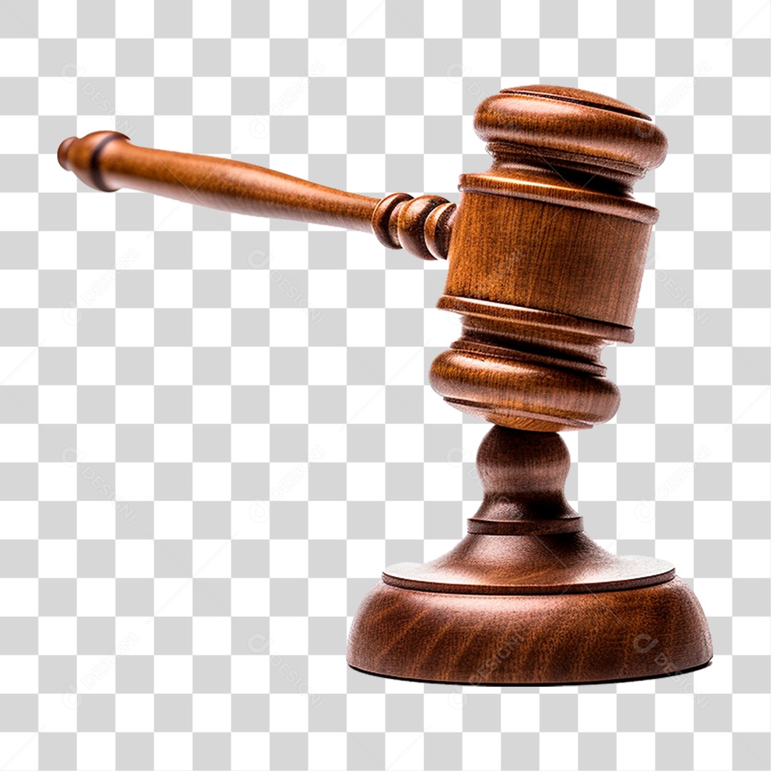 Martelo de Juiz PNG Transparente