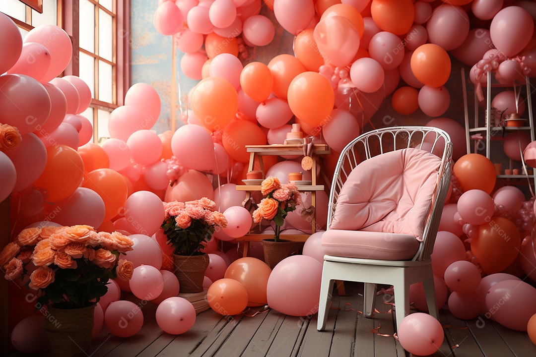 Decoração especial para o dia do casamento