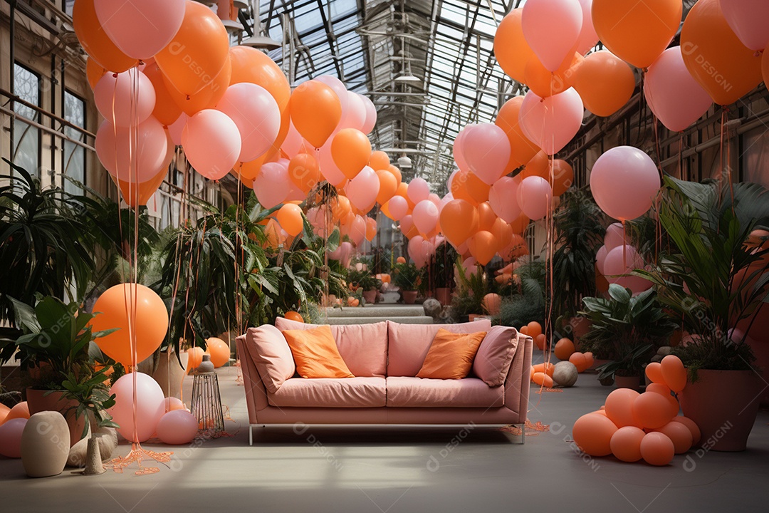 Decoração especial para o dia do casamento