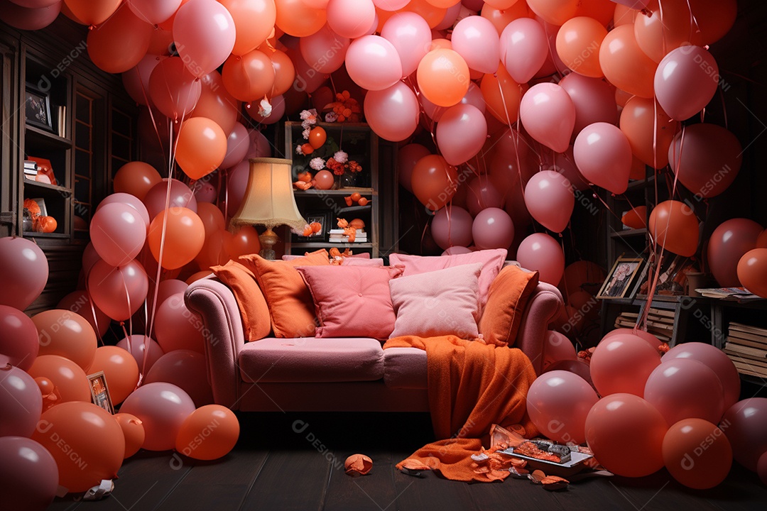 Decoração especial para o dia do casamento