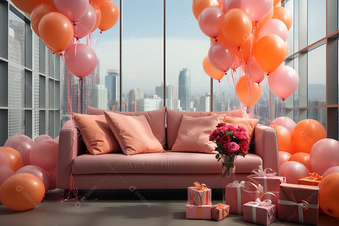 Decoração especial para o dia do casamento