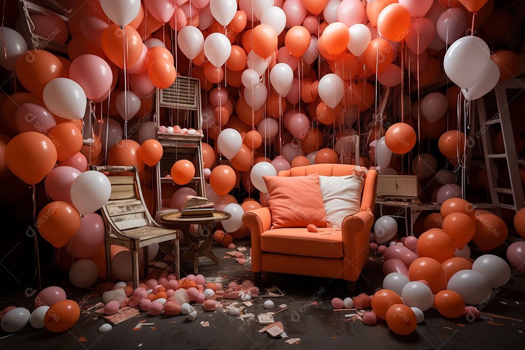 Decoração especial para o dia do casamento