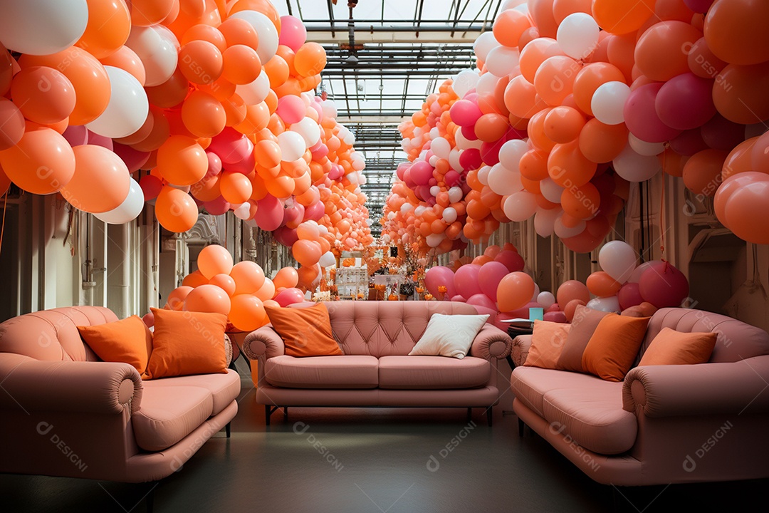 Decoração especial para o dia do casamento