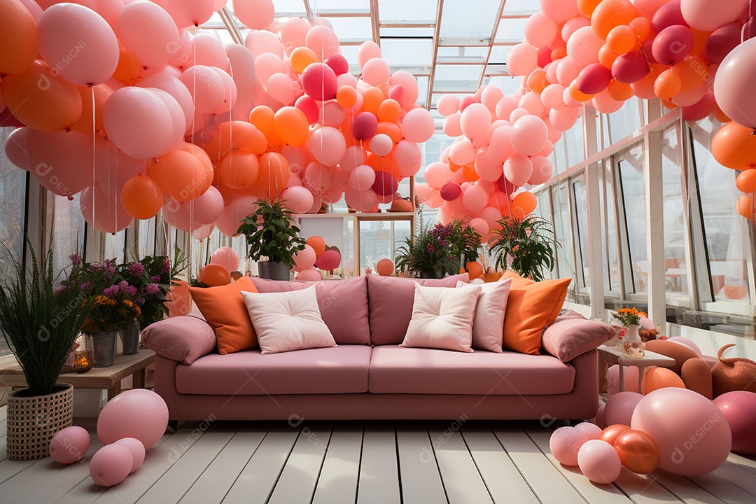 Decoração especial para o dia do casamento