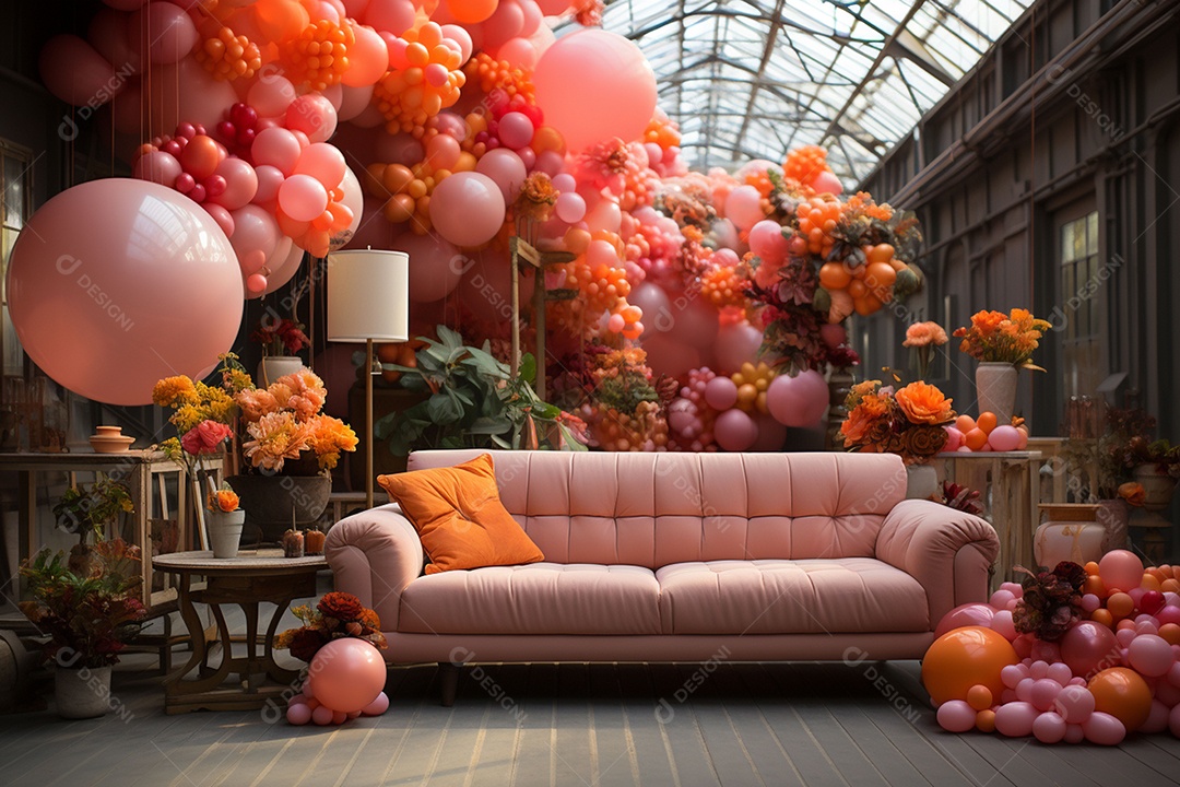 Decoração especial para o dia do casamento