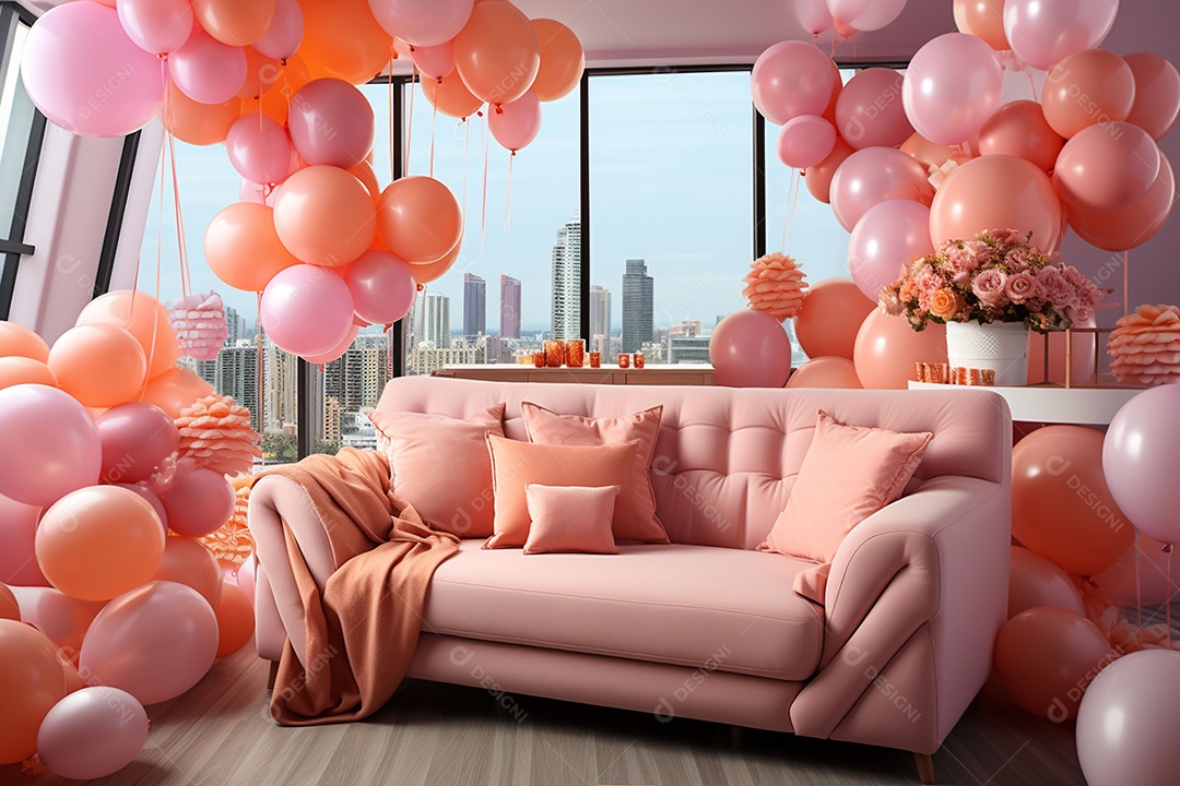 Decoração especial para o dia do casamento