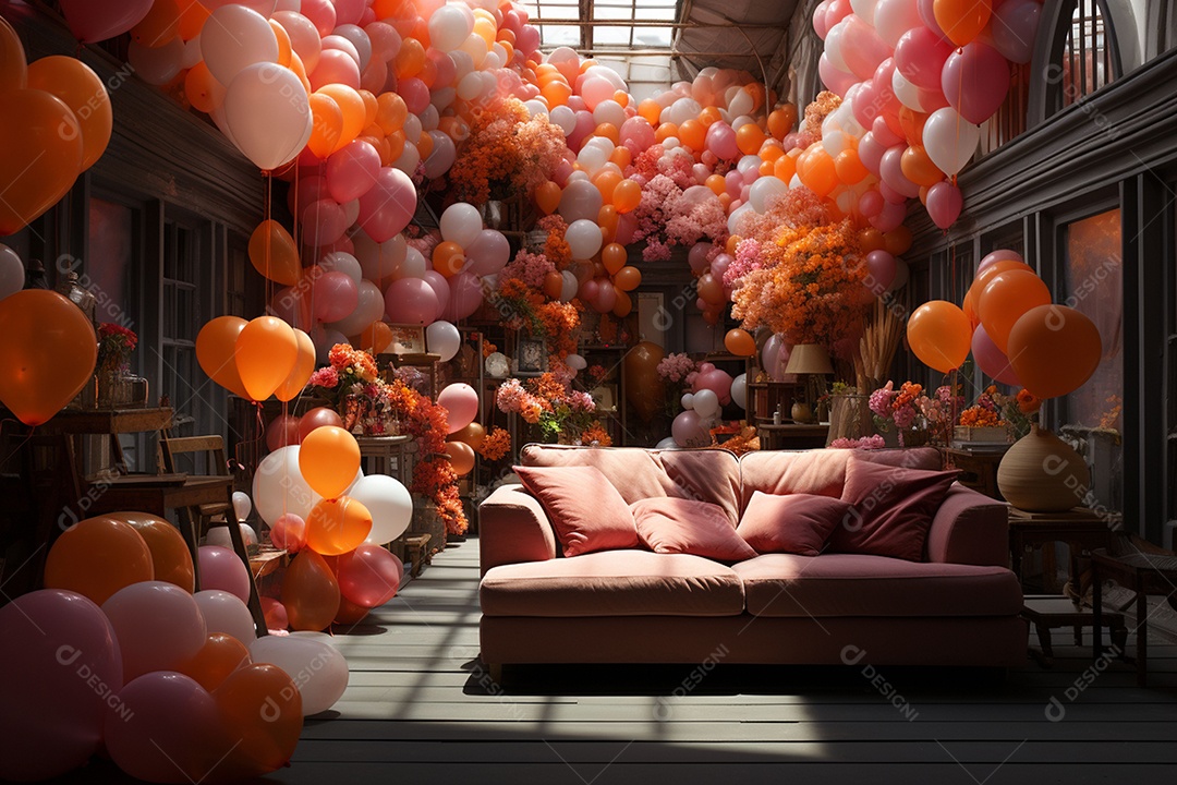 Decoração especial para o dia do casamento