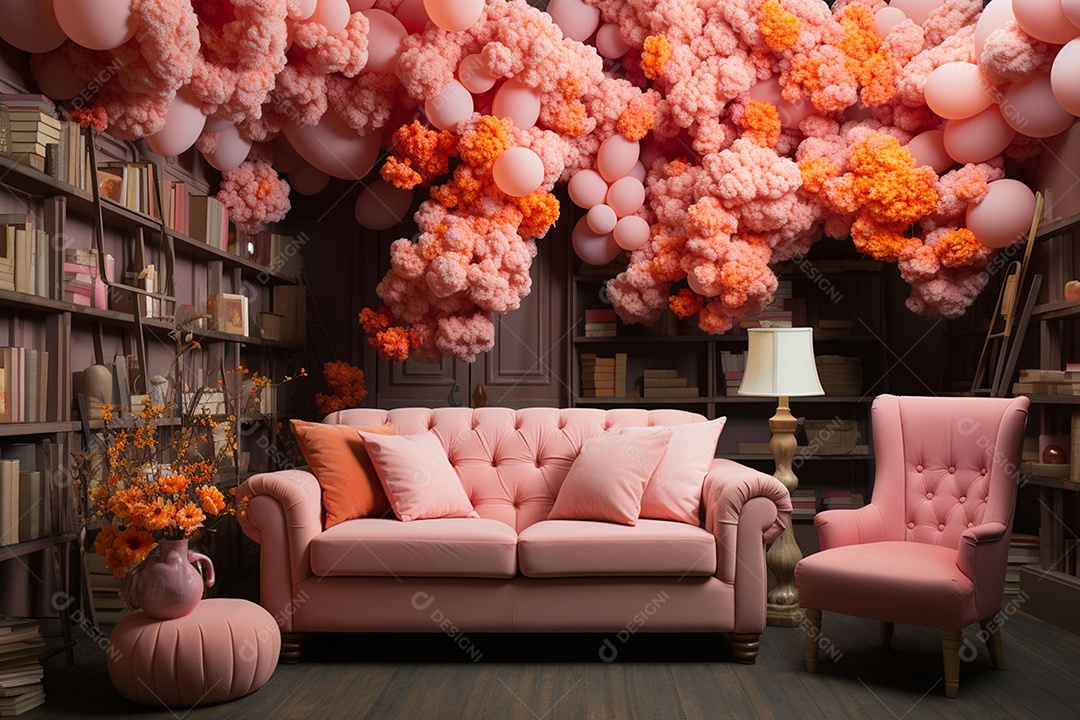 Decoração especial para o dia do casamento