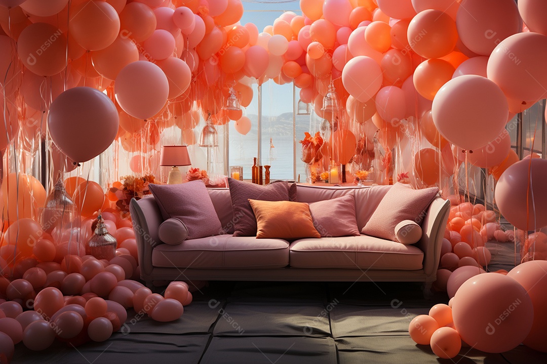 Decoração especial para o dia do casamento