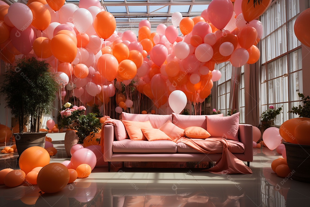 Decoração especial para o dia do casamento