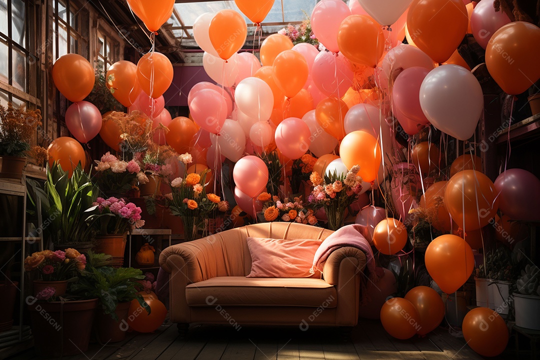 Decoração especial para o dia do casamento