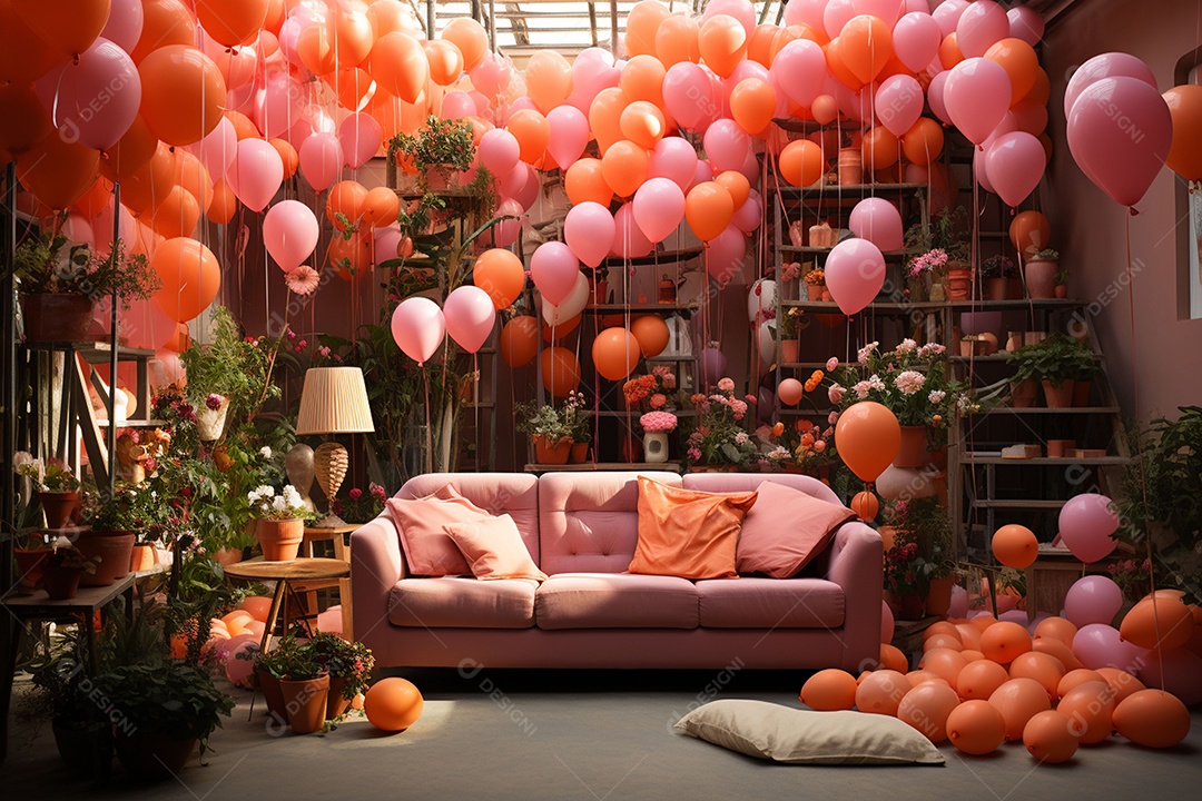 Decoração especial para o dia do casamento