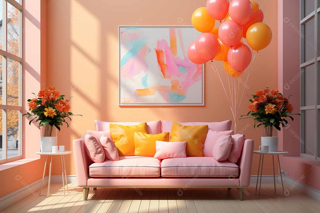 Decoração especial para o dia do casamento