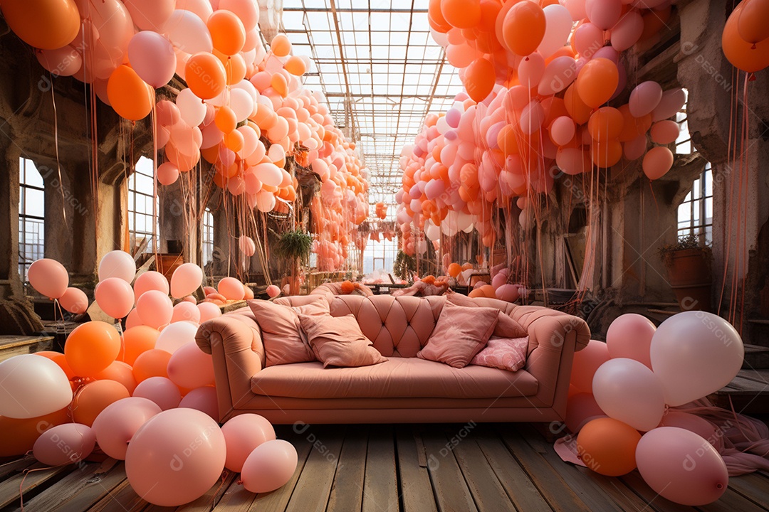 Decoração especial para o dia do casamento