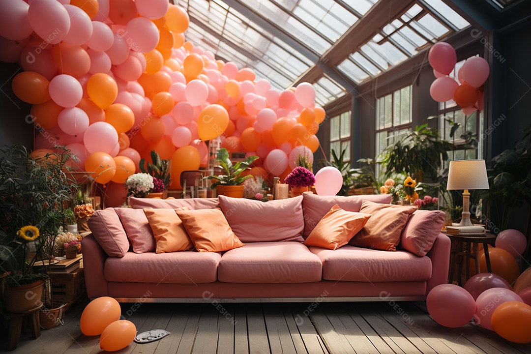 Decoração especial para o dia do casamento