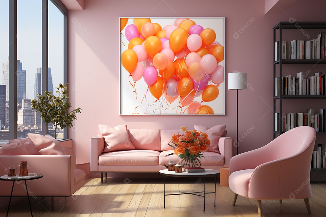 Decoração especial para o dia do casamento