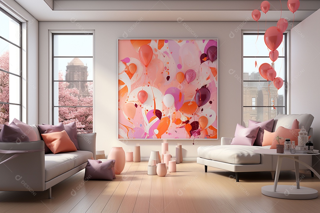 Decoração especial para o dia do casamento