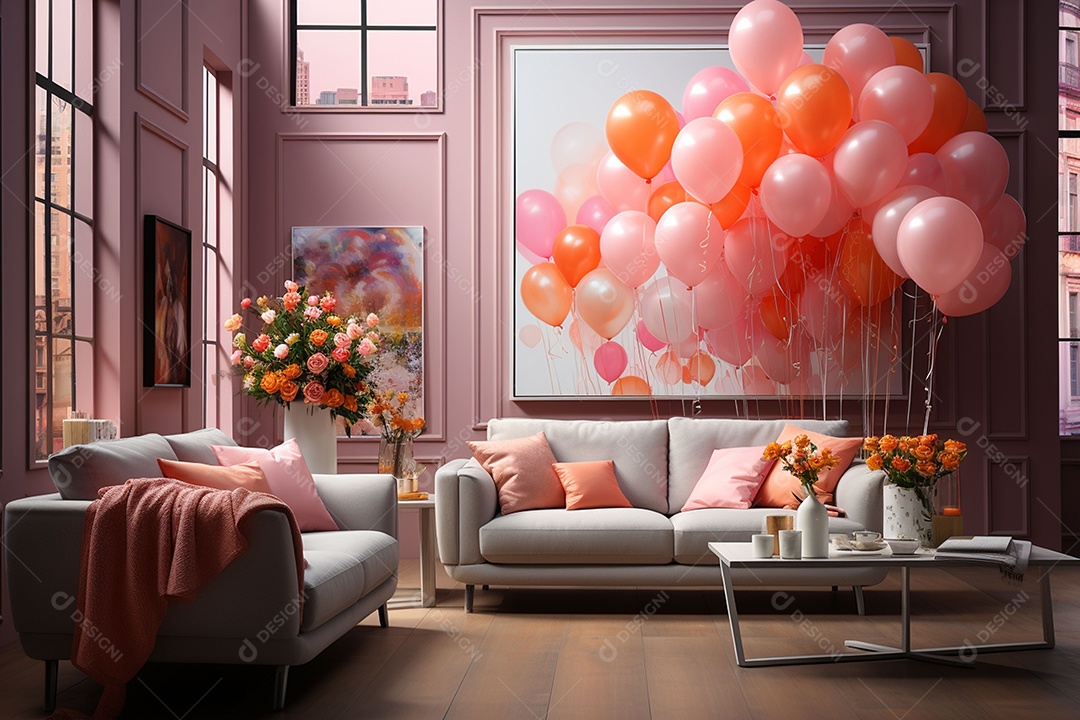 Decoração especial para o dia do casamento