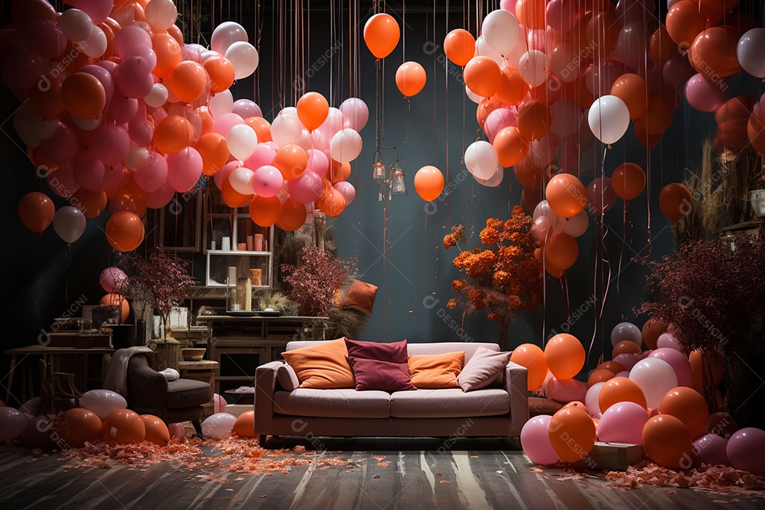 Decoração especial para o dia do casamento