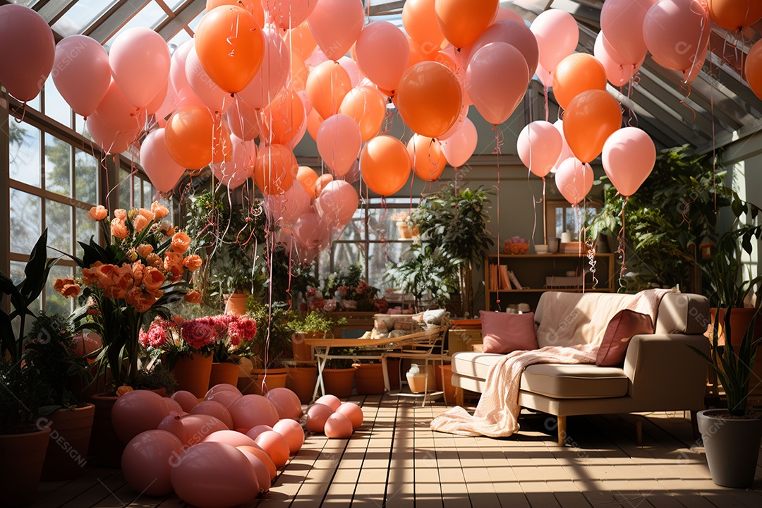 Decoração especial para o dia do casamento