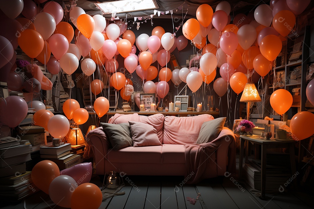 Decoração especial para o dia do casamento