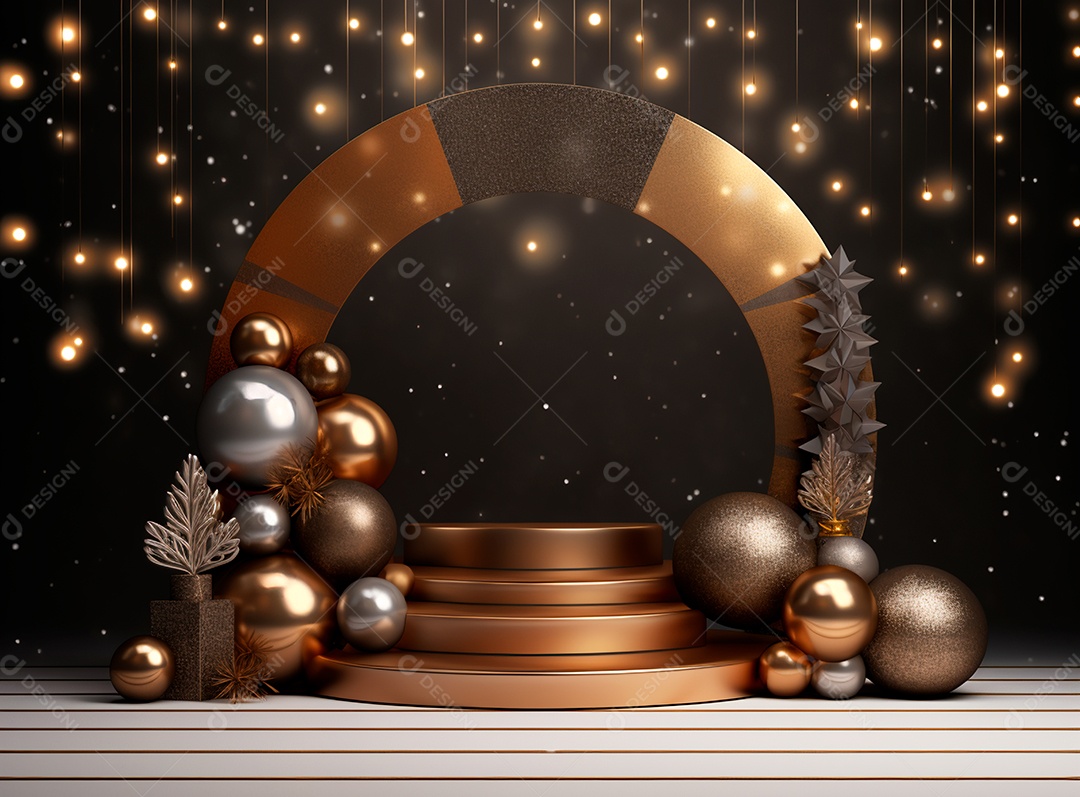 Fundo de cenário para Ano Novo