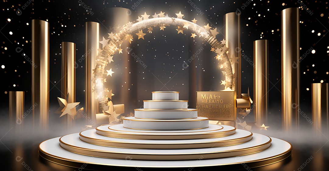 Fundo de cenário para Ano Novo