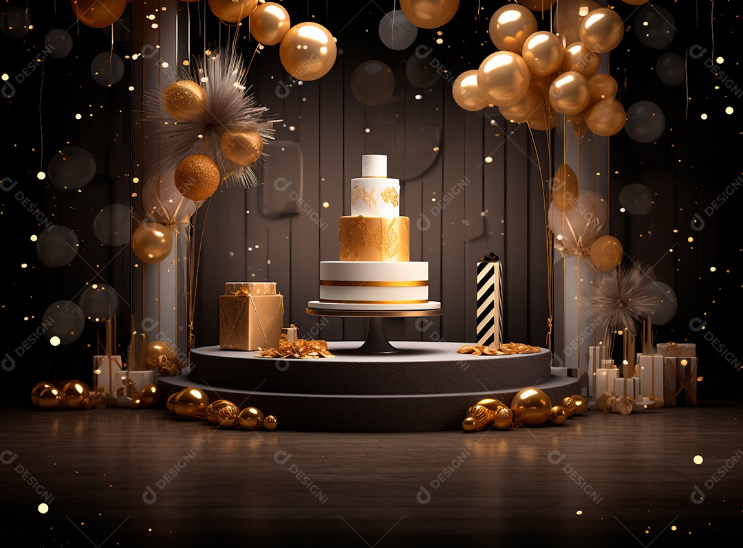 Fundo de cenário para Ano Novo