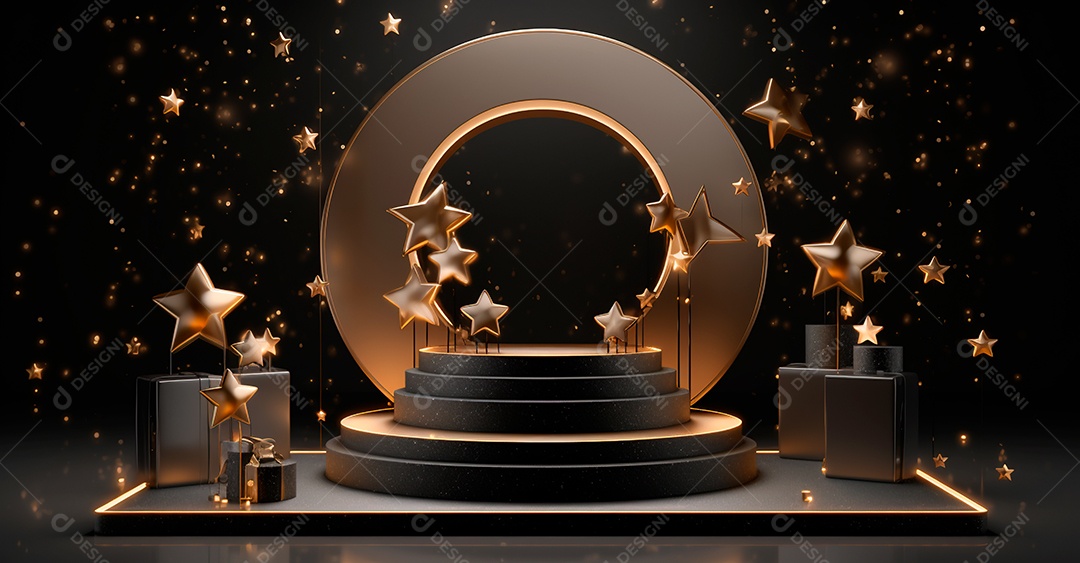 Fundo de cenário para Ano Novo