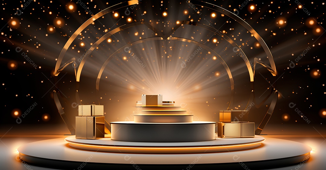 Fundo de cenário para Ano Novo