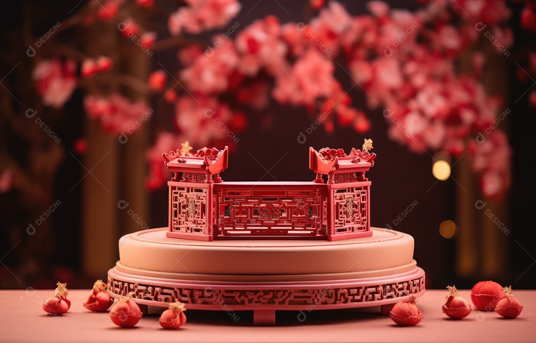 Cenários digitais de aro floral. ensaio montado com adereço Flor e cenário de madeira. Flor pendurada