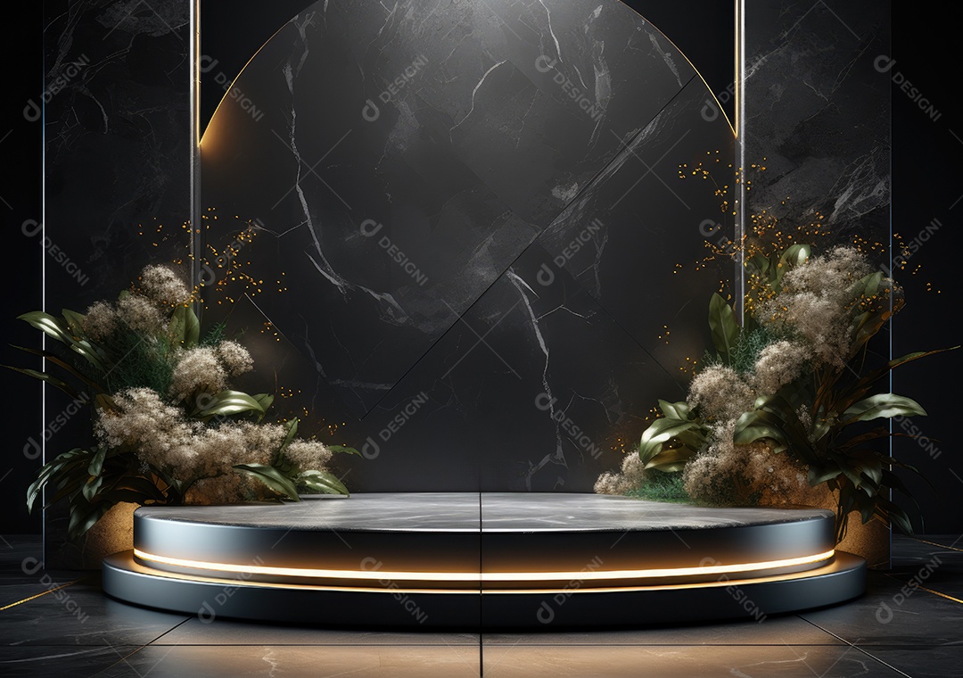 Cenários digitais de aro floral. ensaio montado com adereço Flor e cenário de madeira. Flor pendurada