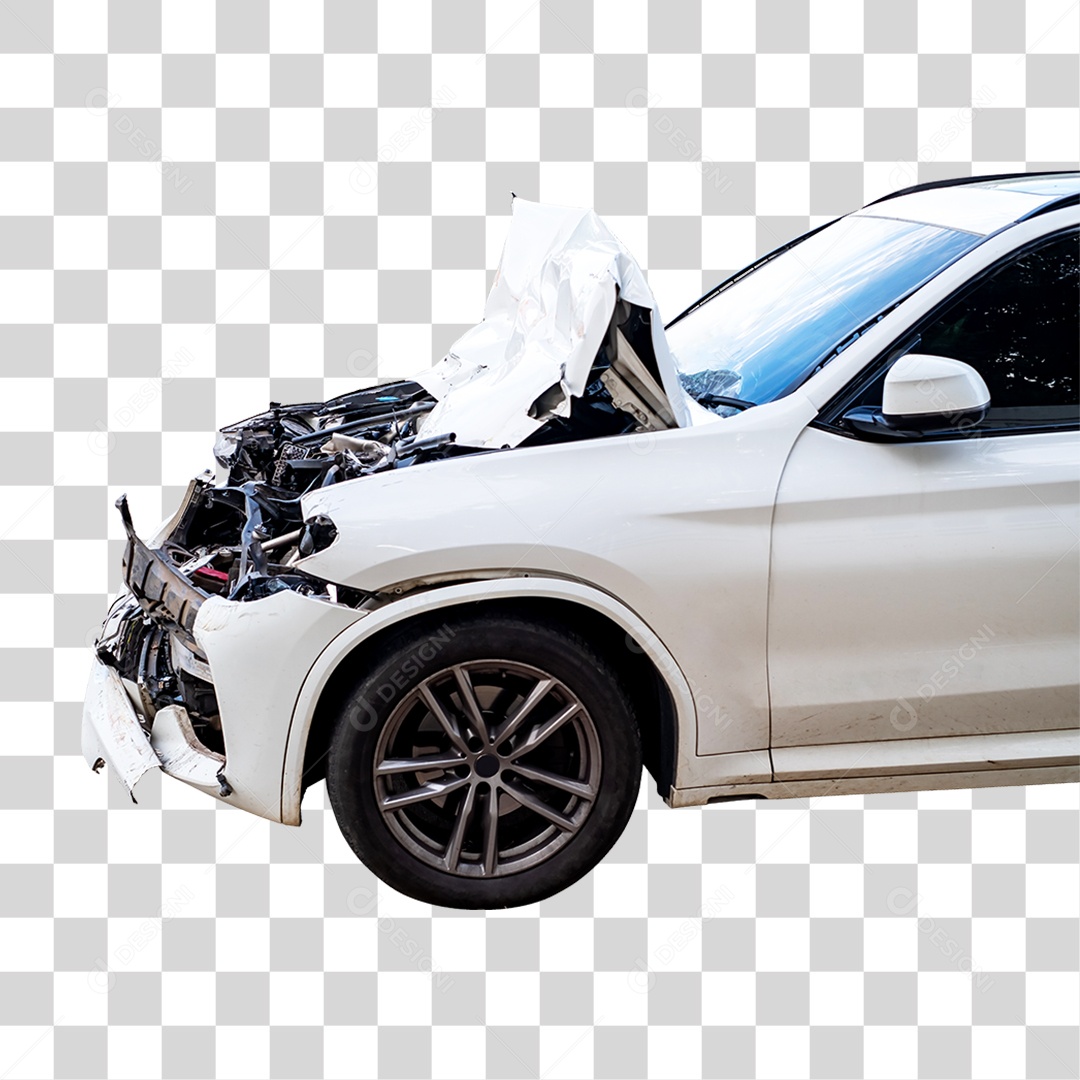 Carros Batidos Funilaria PNG Transparente