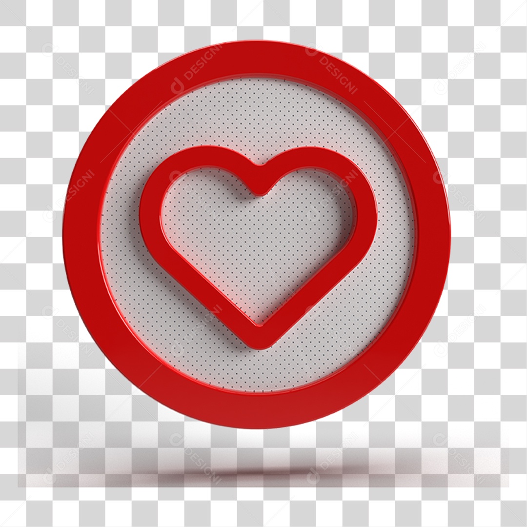Ícone de Coração PNG Transparente