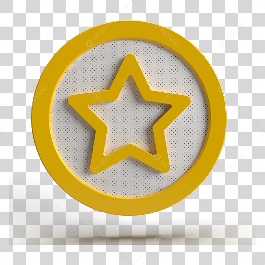 Ícone de Estrela PNG Transparente