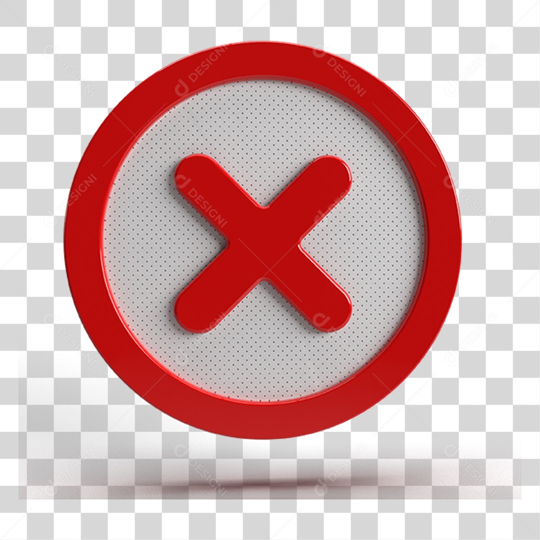 Ícone de Fechar X PNG Transparente