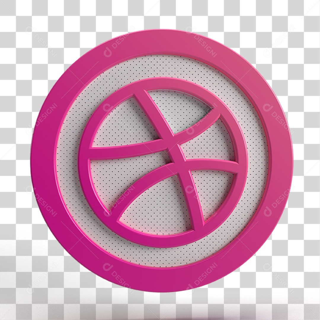 Ícone do Drible para Mídias Sociais PNG Transparente