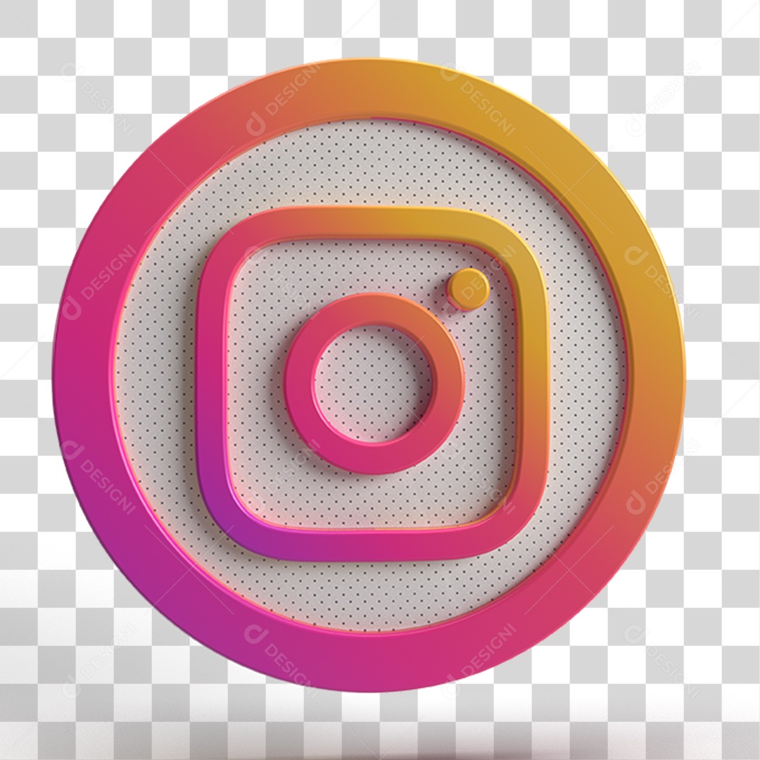 Ícone do Instagram para Mídias Sociais PNG Transparente