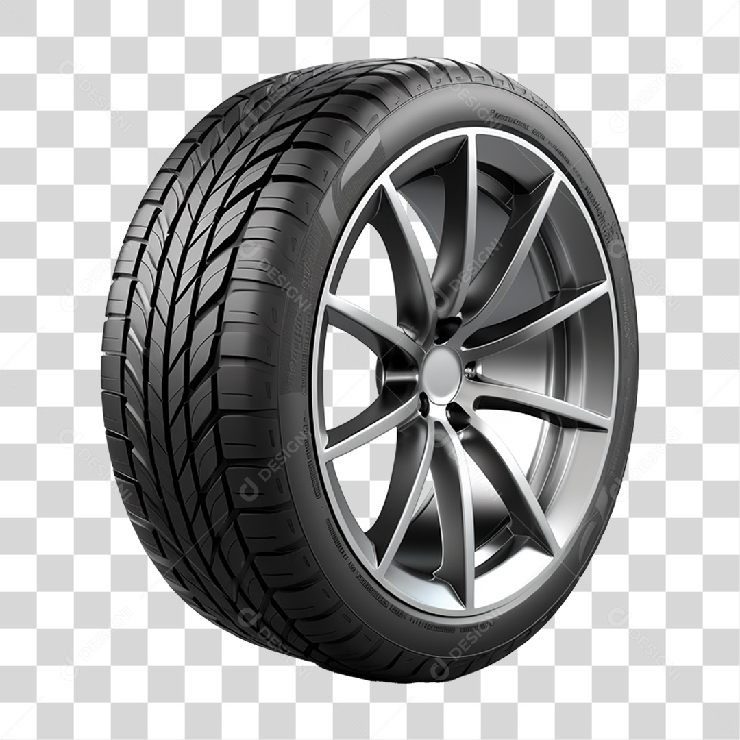 Roda de Carro PNG Transparente