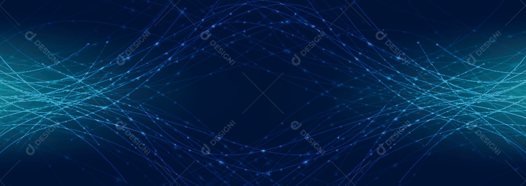 Background Futurista Ilustração Vetor EPS