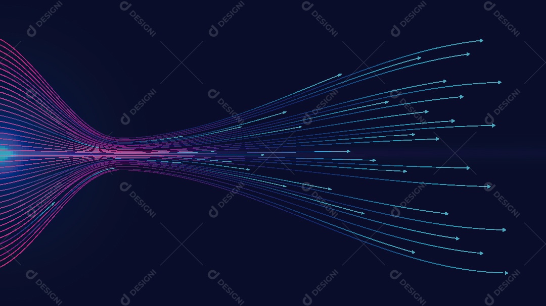 Background Futurista Ilustração Vetor EPS